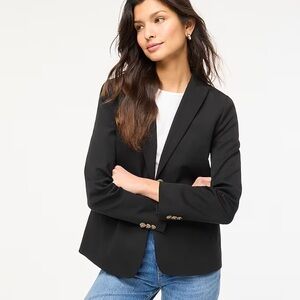 J.Crew Cotton-blend two-button blazer